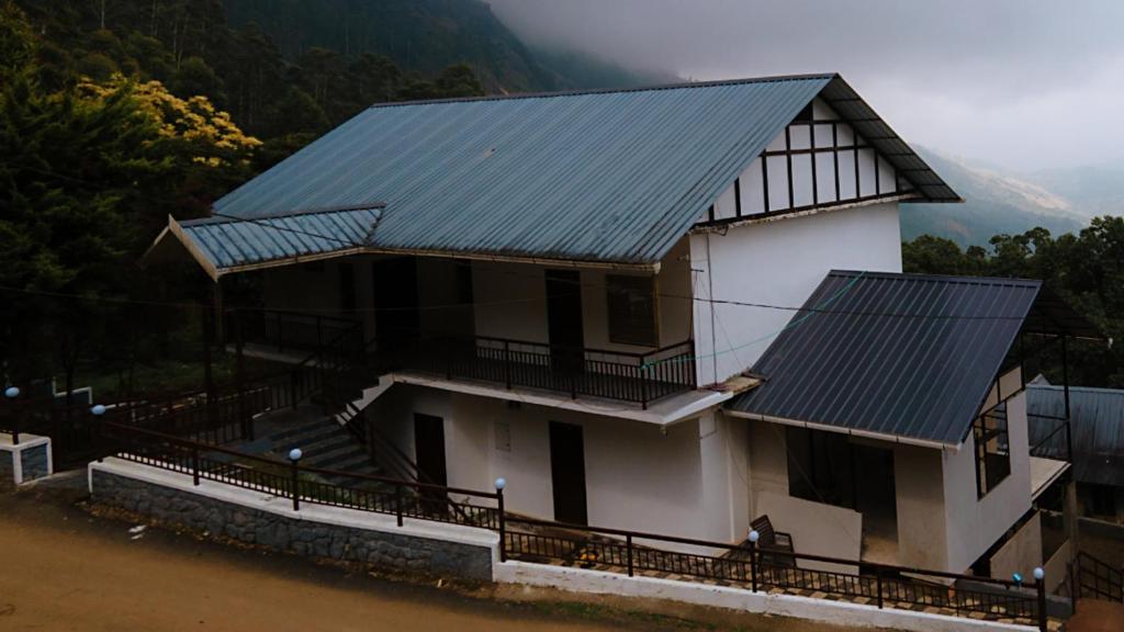 Nespecifikovaný výhled na hory nebo výhled na hory při pohledu z bed and breakfast