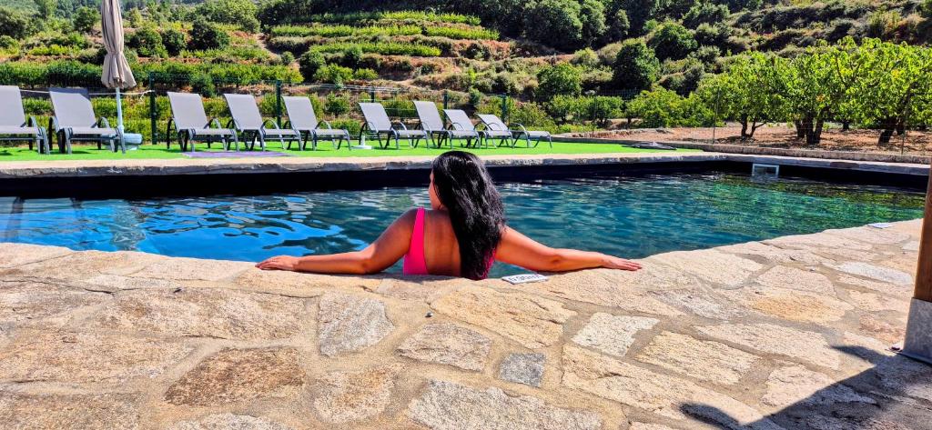 Bazén v ubytování Quinta do Limite - Agroturismo nebo v jeho okolí