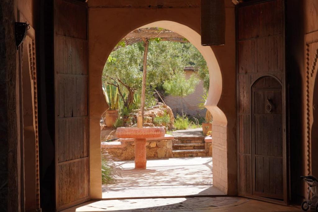 Zahrada ubytování Kasbah Timdaf