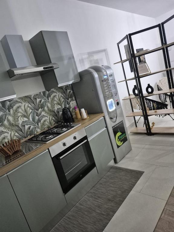 Cucina o angolo cottura di Tropical House