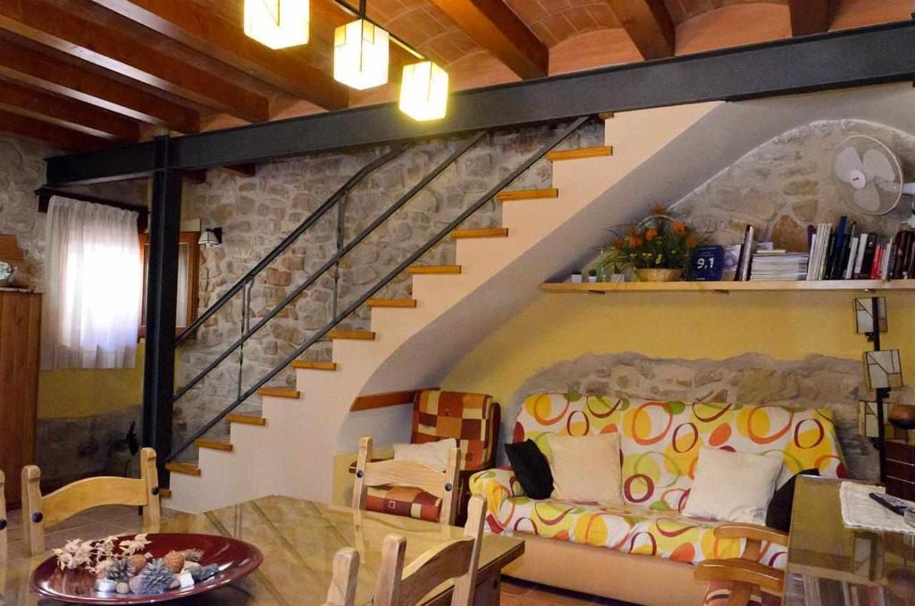Posezení v ubytování Casa Rural Ca Lazaro