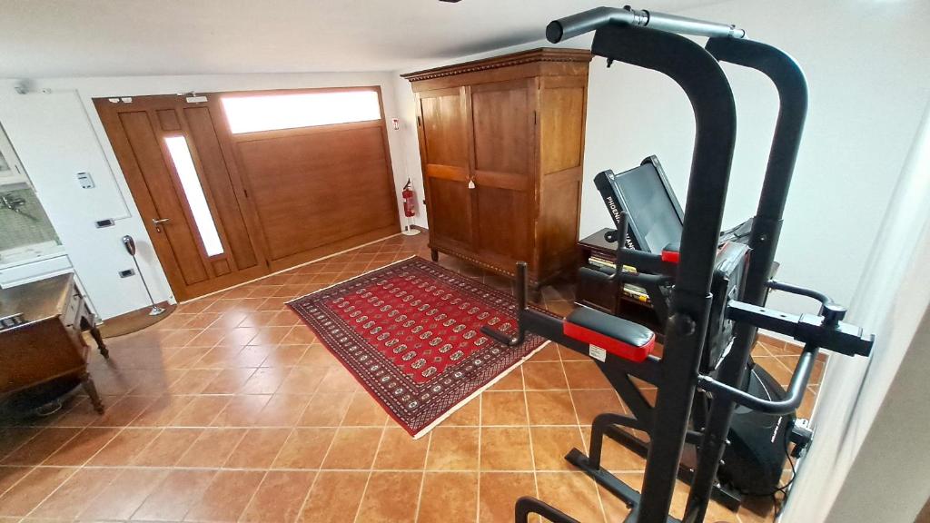 Fitness centrum a/nebo fitness zařízení v ubytování Alloggio Gladiolo