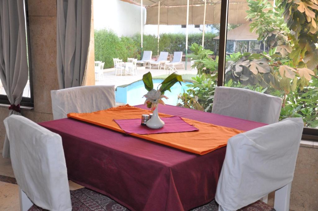 Posezení v ubytování Shady Hotel Luxor