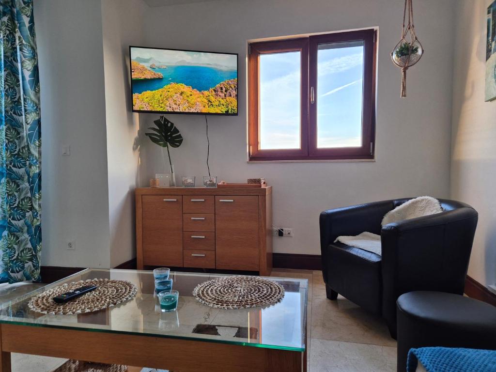 Posezení v ubytování SeaSight Apartment - Ciovo Island