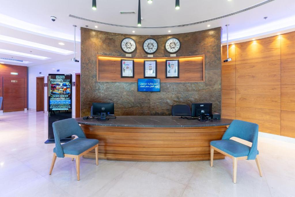 Vstupní hala nebo recepce v ubytování Oryx Hotel