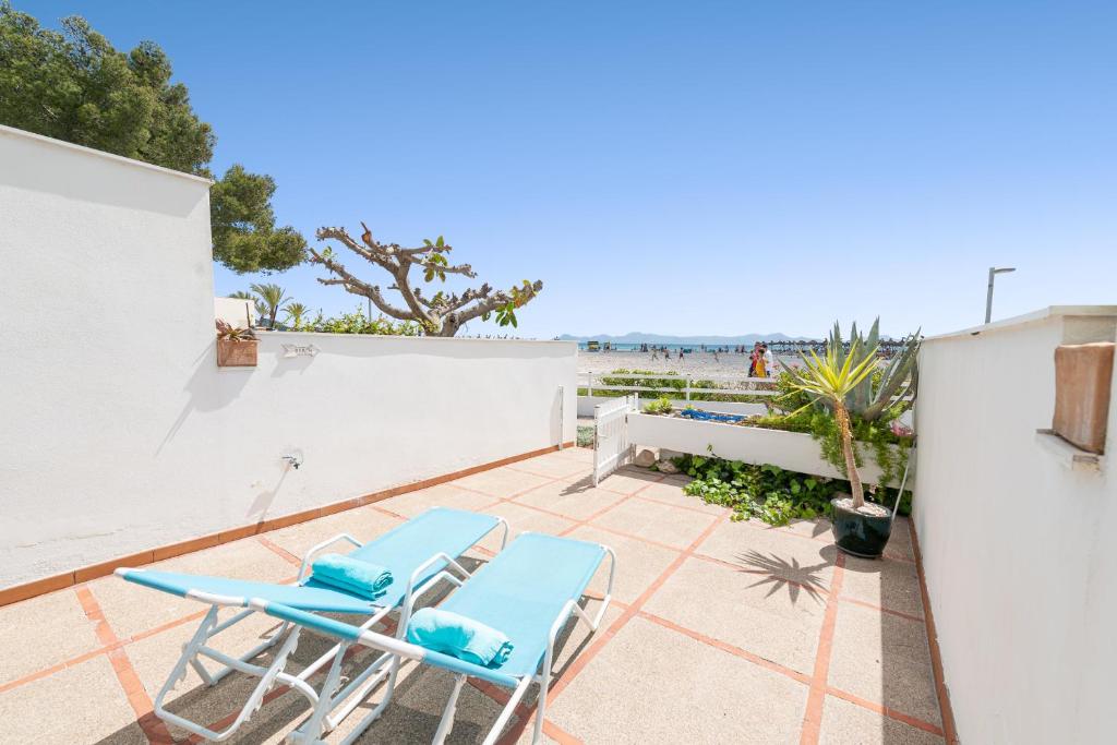 Apartment Just on the beach in Port Alcudia
