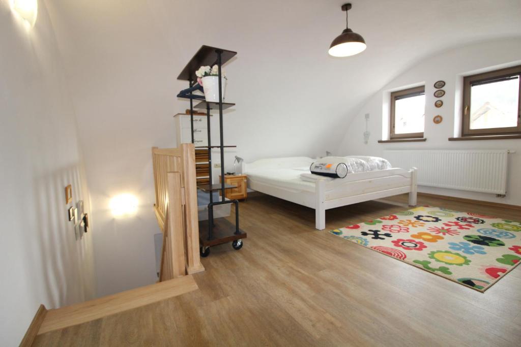 Postel nebo postele na pokoji v ubytování Guest House Mengsdorf