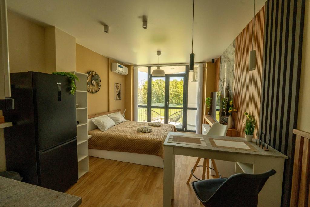 Posezení v ubytování Aqua View SPA Boutique Hotel