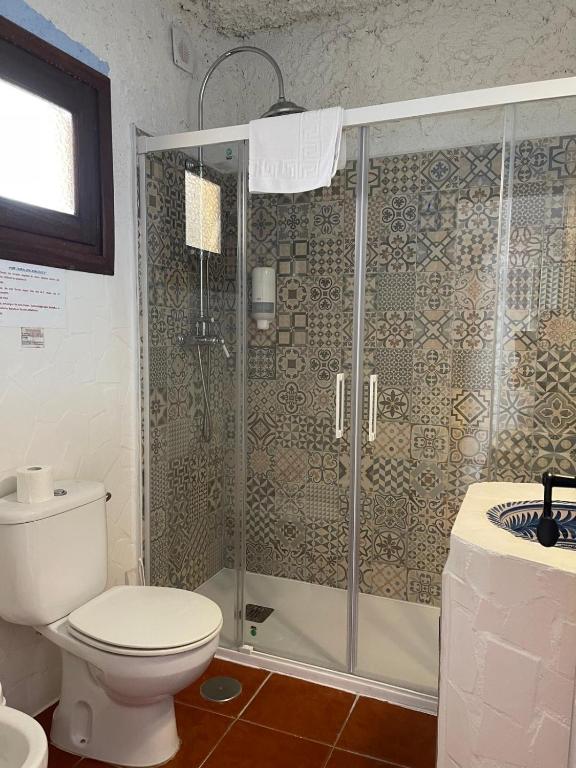 Un baño de Hotel Rural los Caracoles
