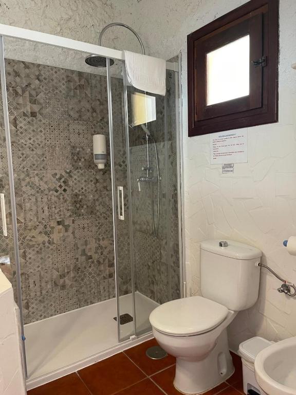 Un baño de Hotel Rural los Caracoles