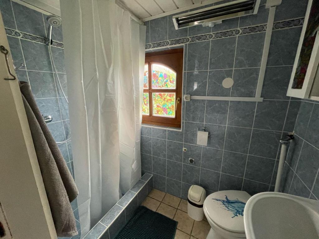 Koupelna v ubytování Casa da Seara
