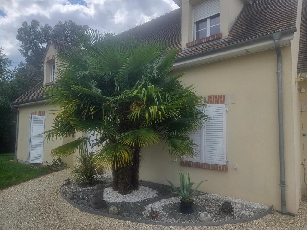 Zahrada ubytování B&B Chez Séverine