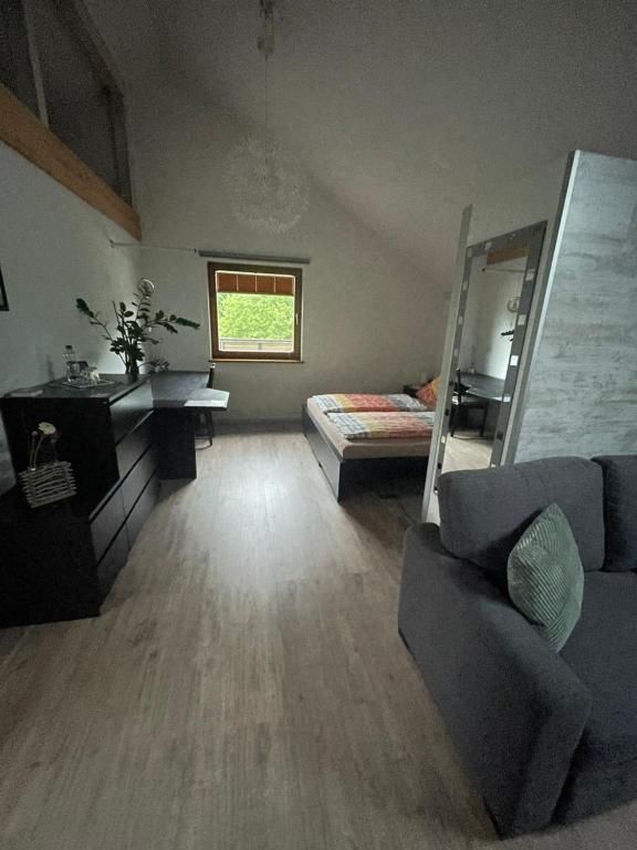 Posezení v ubytování Zimmer in Lautrach