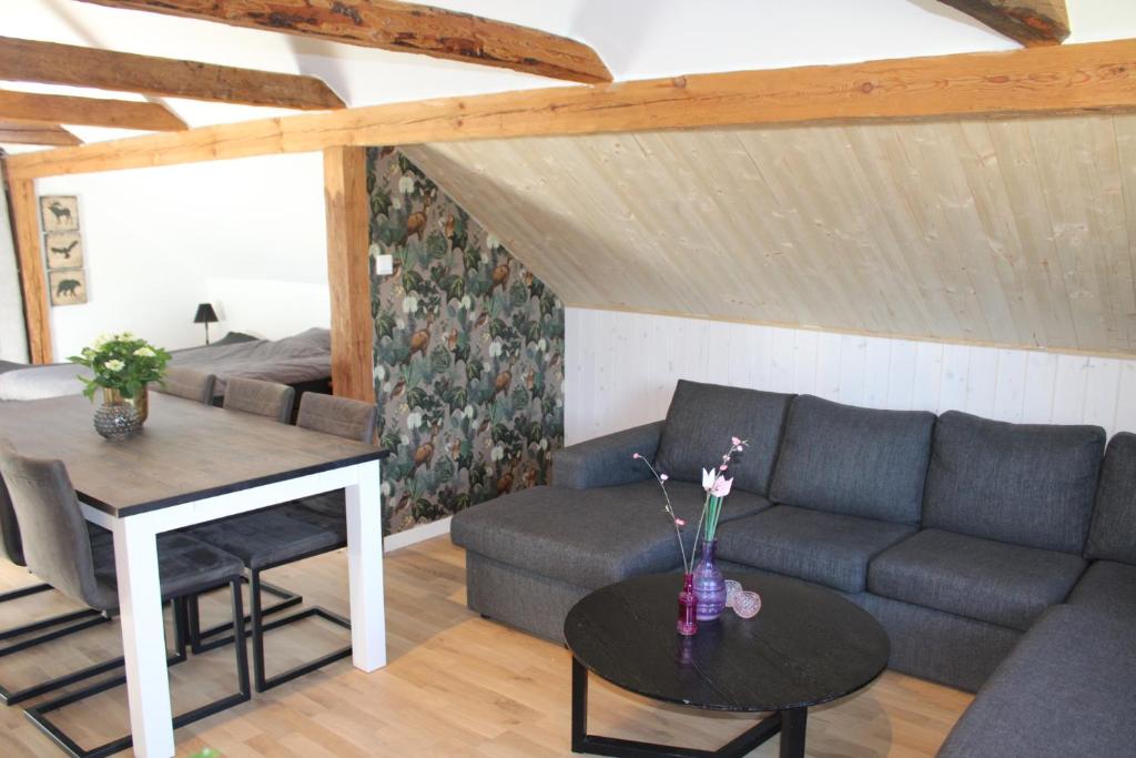 Posezení v ubytování Apartment Gasstorp Wifi