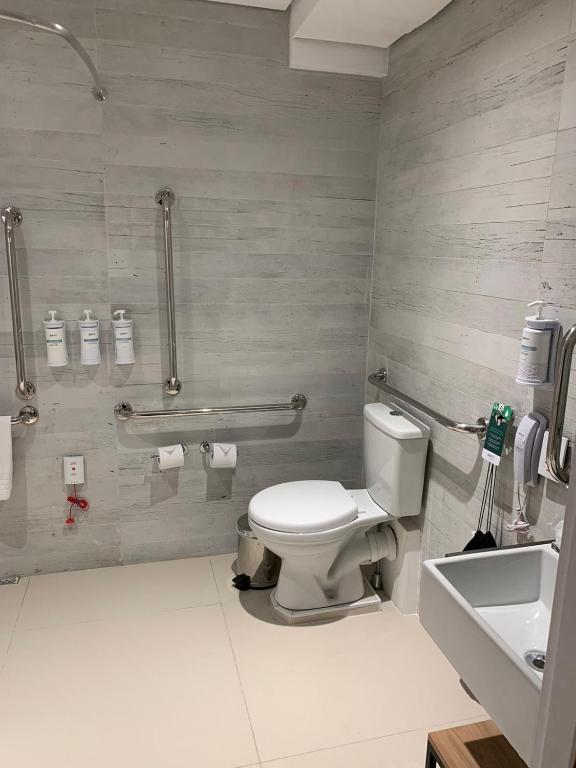 Koupelna v ubytování Radisson Pinheiros