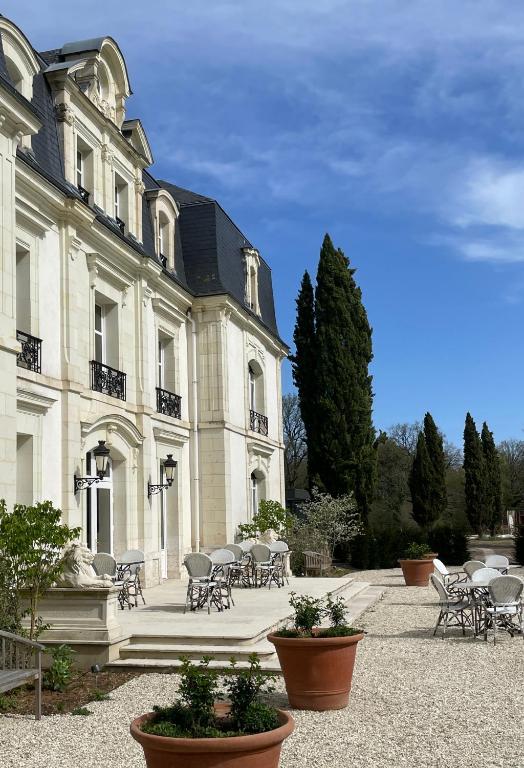 Zahrada ubytování Les Hayes en Sologne