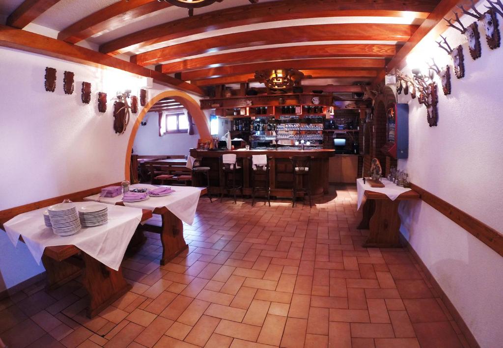 Lounge nebo bar v ubytování Rooms Hunter