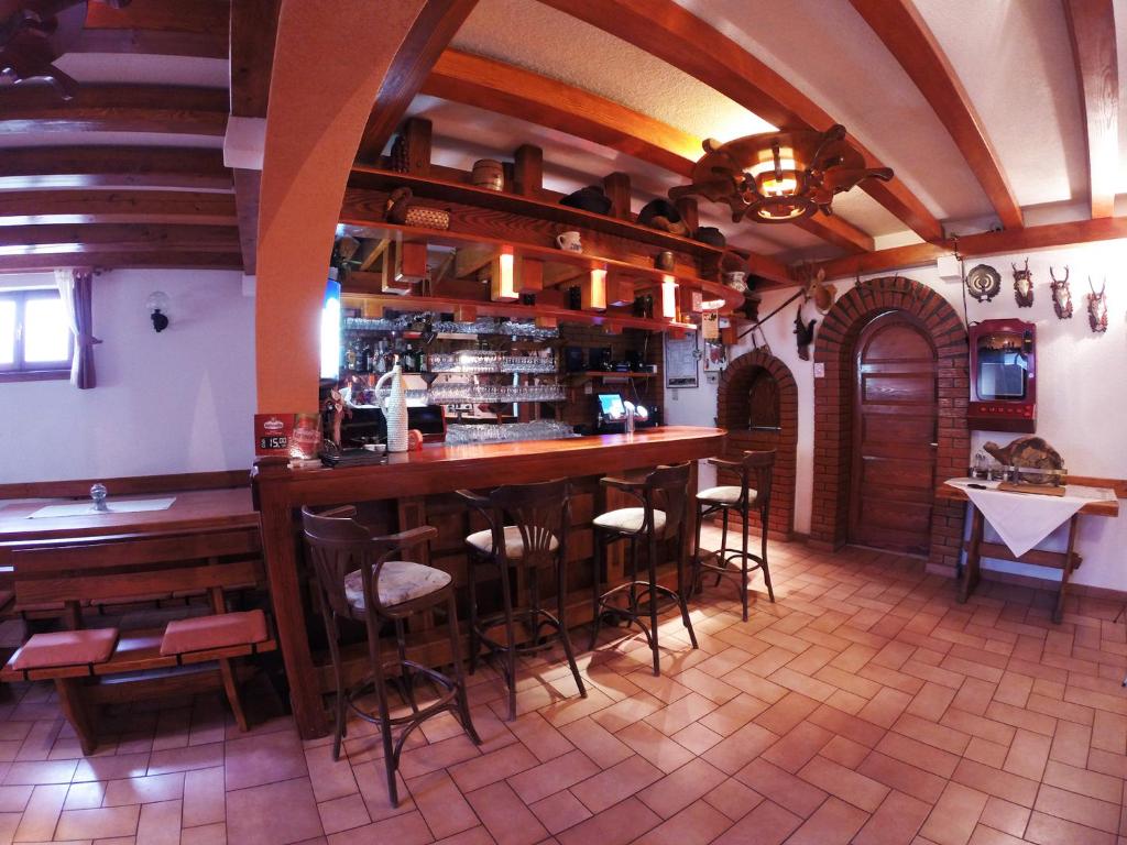 Restaurace v ubytování Rooms Hunter