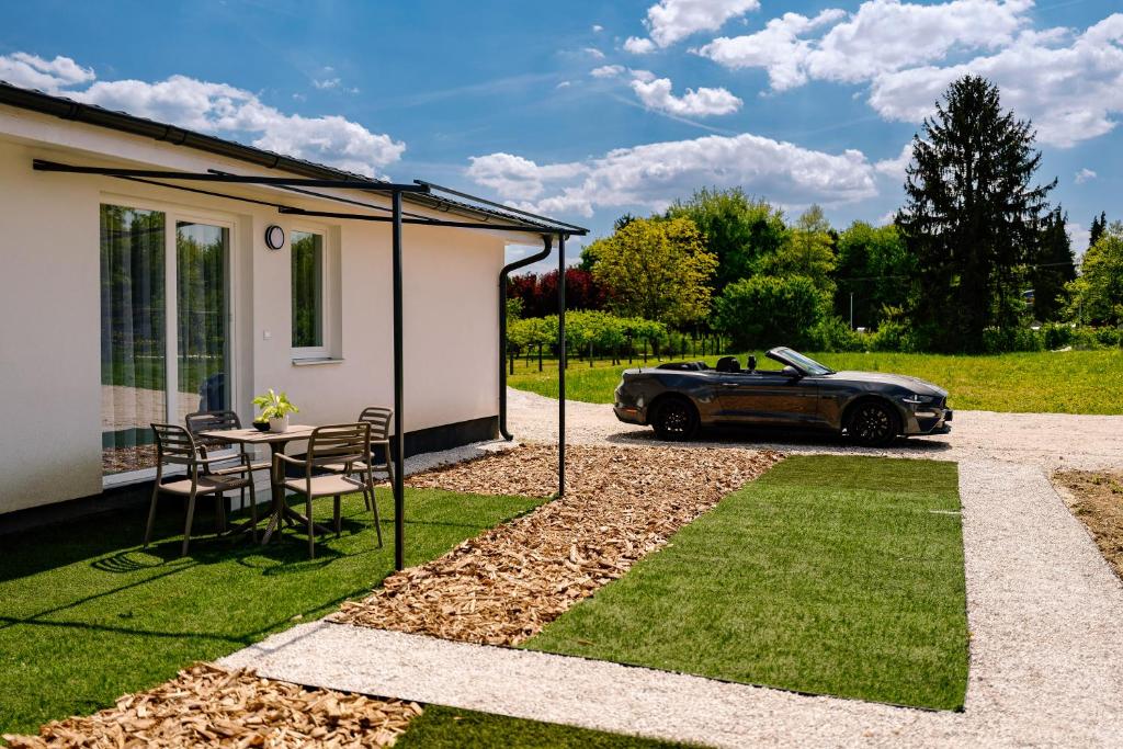 Zahrada ubytování Villa Oliver Lenti
