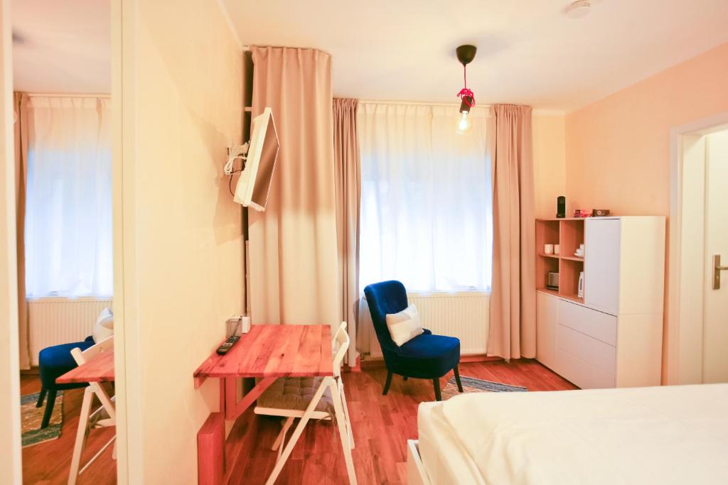 Postel nebo postele na pokoji v ubytování Elisabeth Apartments