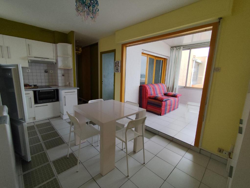 Appart en front de mer 1 chambre- parking -résidence le grand large