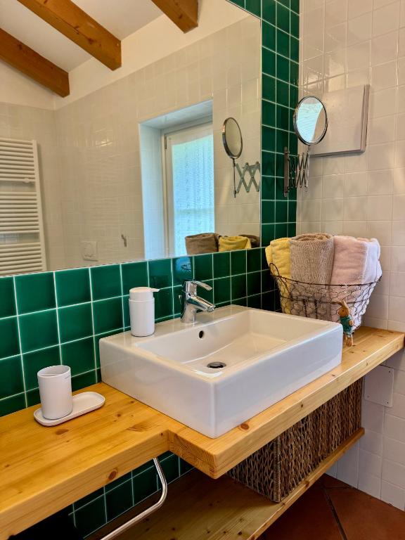 Kúpeľňa v ubytovaní Laghel7 Agritur