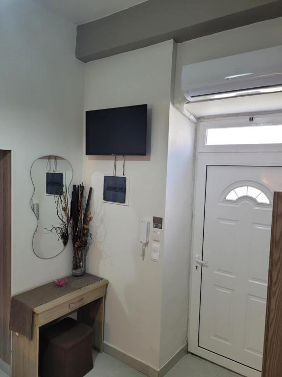 TV a/nebo společenská místnost v ubytování Sebastian Luxury House