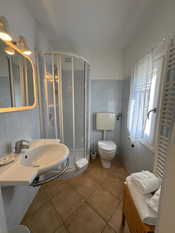 Kúpeľňa v ubytovaní Affittacamere PZ