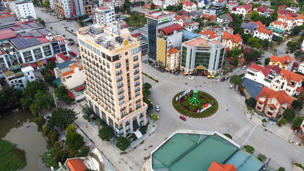 Nespecifikovaný výhled na destinaci Lạng Sơn nebo výhled na město při pohledu z hotelu