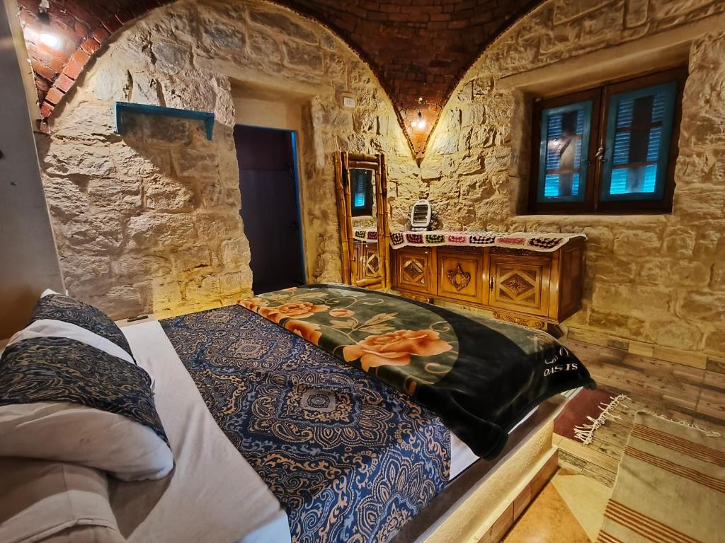 Letto o letti in una camera di Motel moon