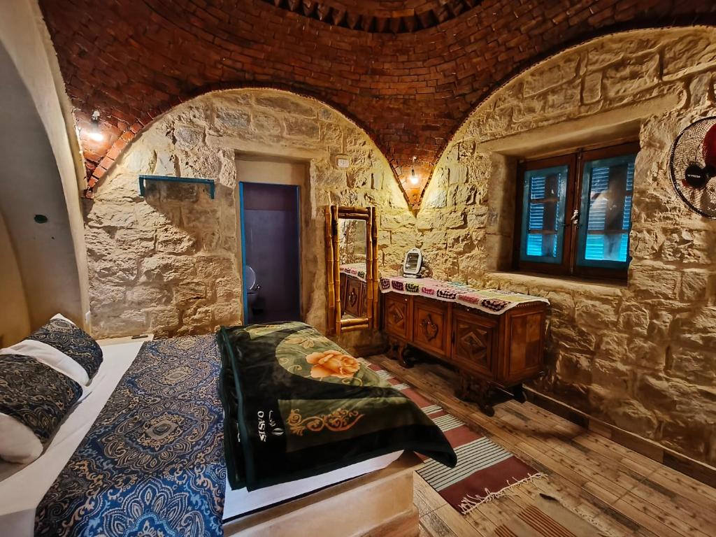 Letto o letti in una camera di Motel moon