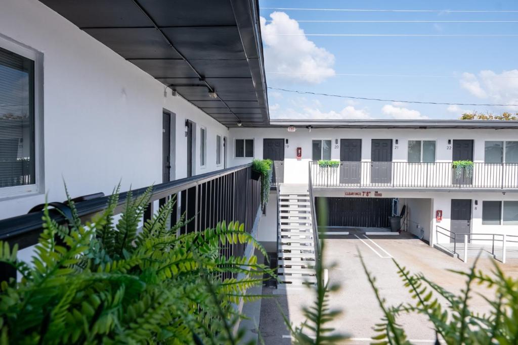 Budova, kde se motel nachází