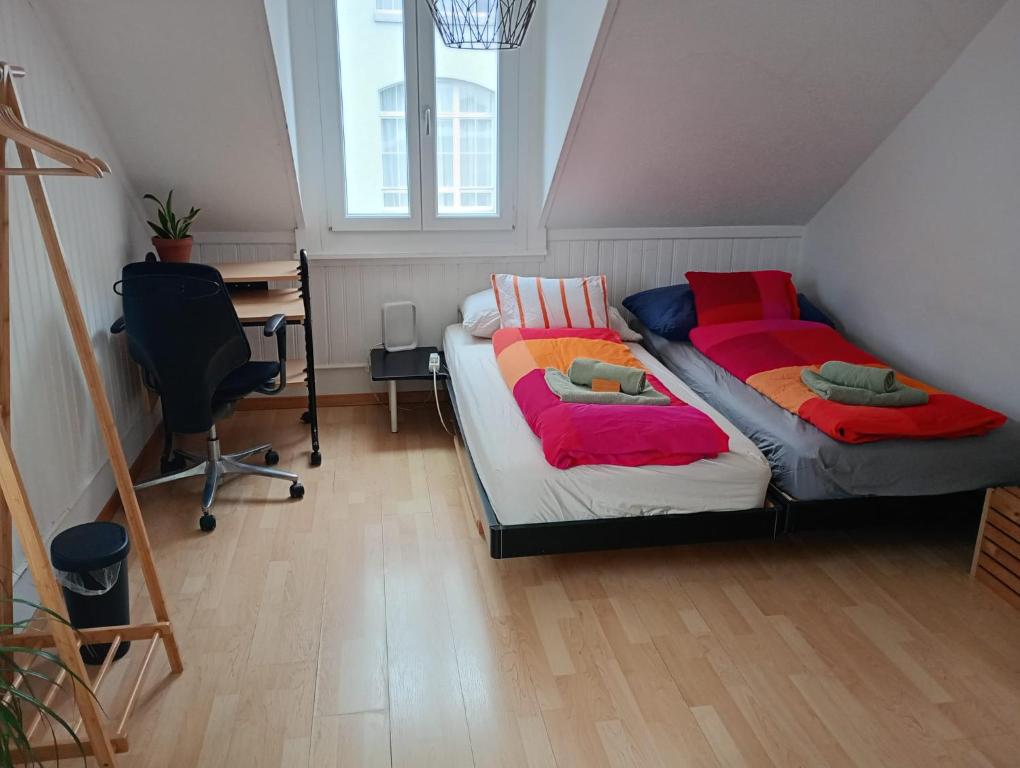 Gemütliche Dachwohnung - Resim 2