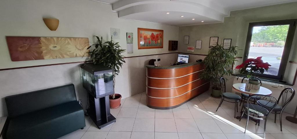 Posezení v ubytování Hotel Lea