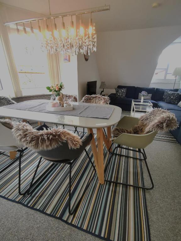 Posezení v ubytování Apartments mit Flair