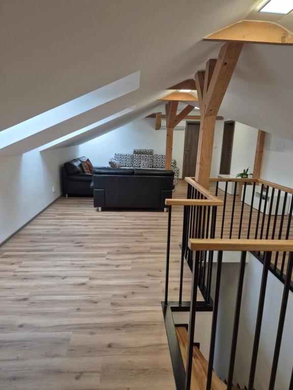 Ruang duduk di Bungalov Valentýna