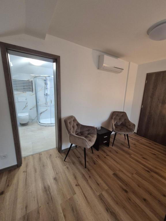Ruang duduk di Bungalov Valentýna