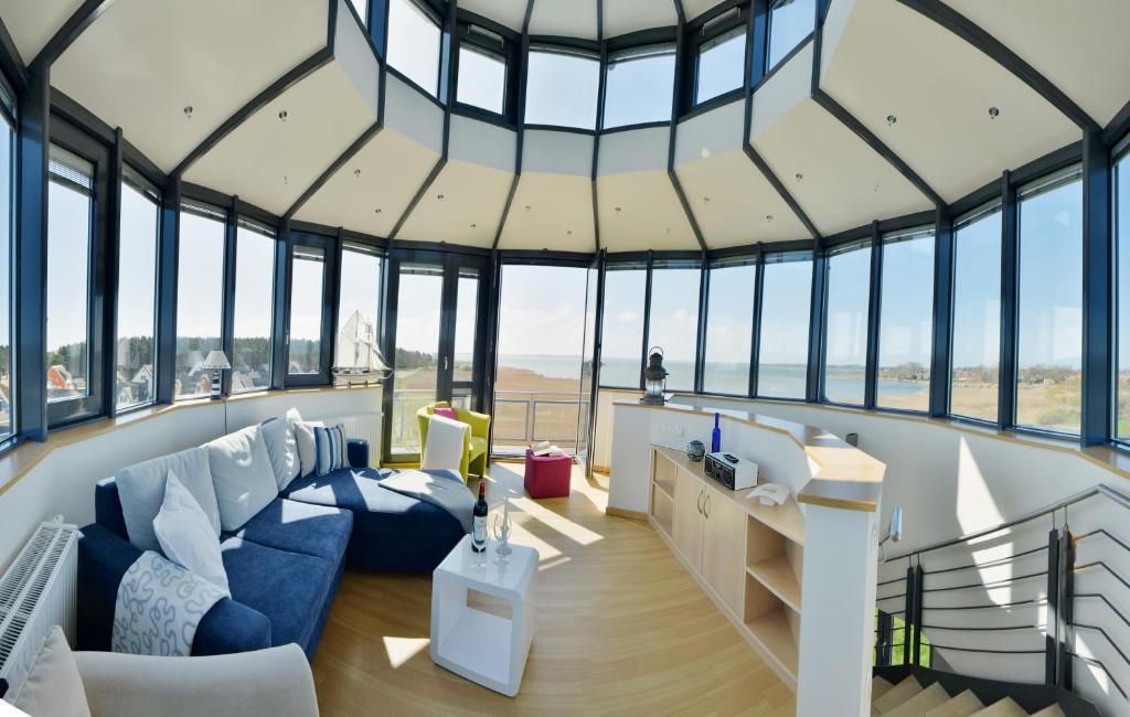 Posezení v ubytování Ferienhaus Leuchtturm