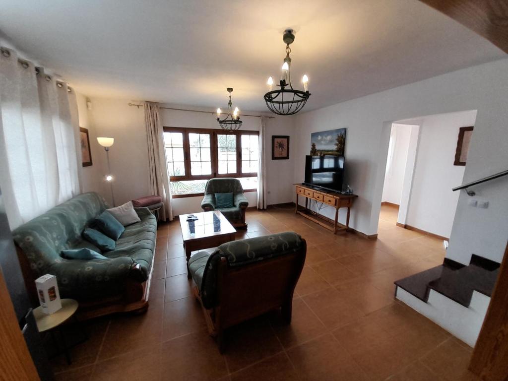 Posedenie v ubytovaní Casa Ana Perez