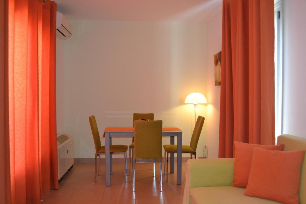 Posezení v ubytování Atrium Villa
