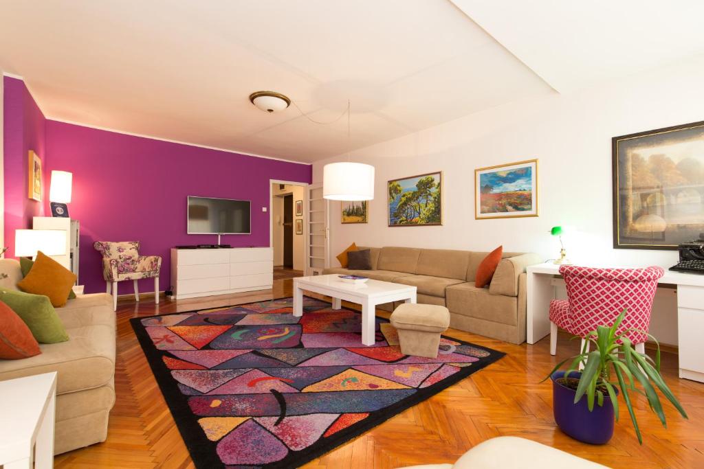 אזור ישיבה ב-Apartment Gloria