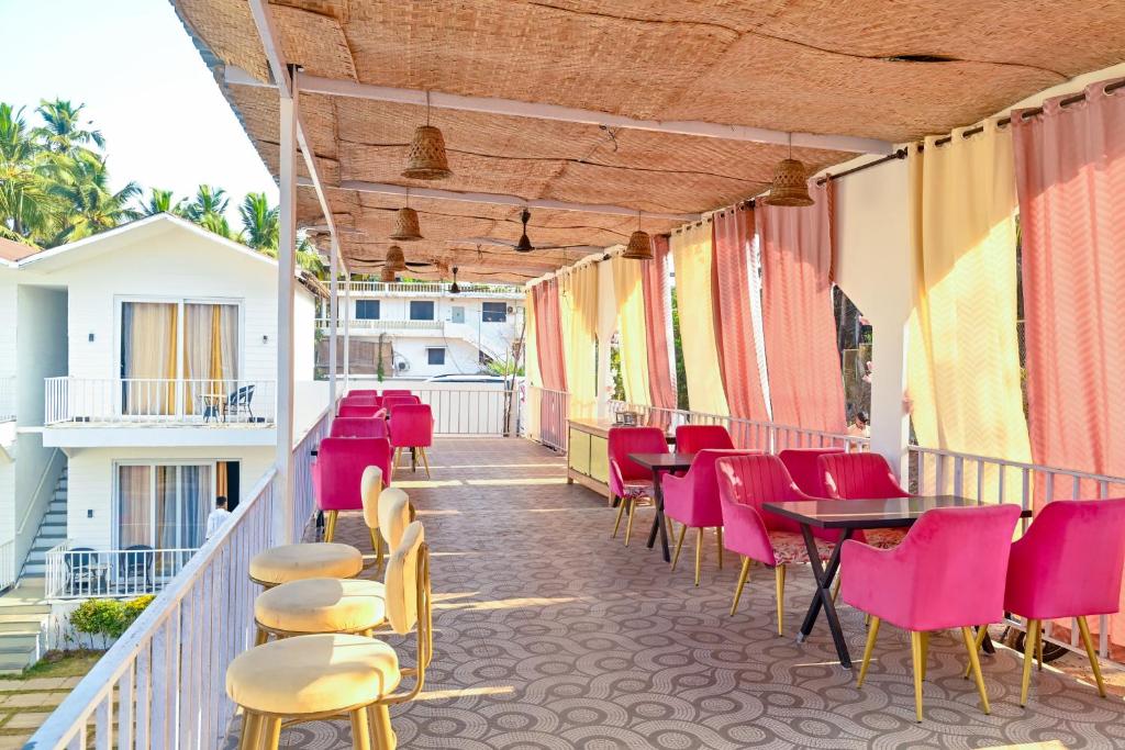 Balkón nebo terasa v ubytování Seawood Beachfront resort