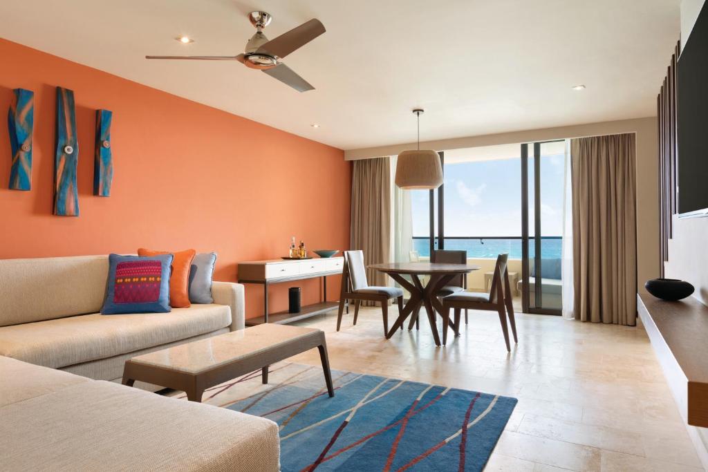Zona de estar de Hyatt Ziva Cancun All-Inclusive