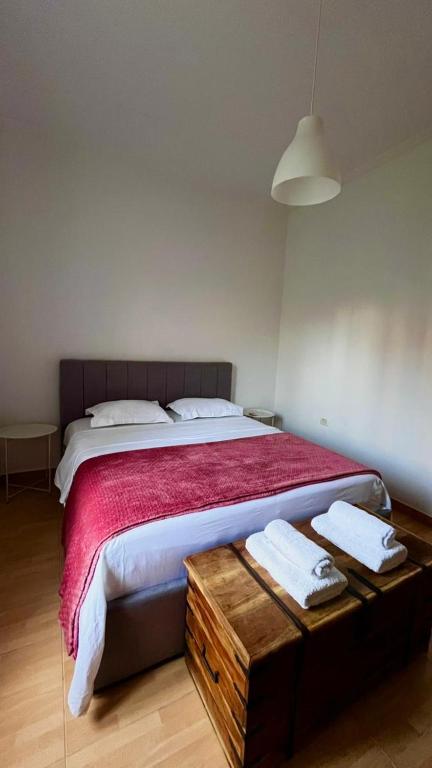 Postel nebo postele na pokoji v ubytování Sonia House