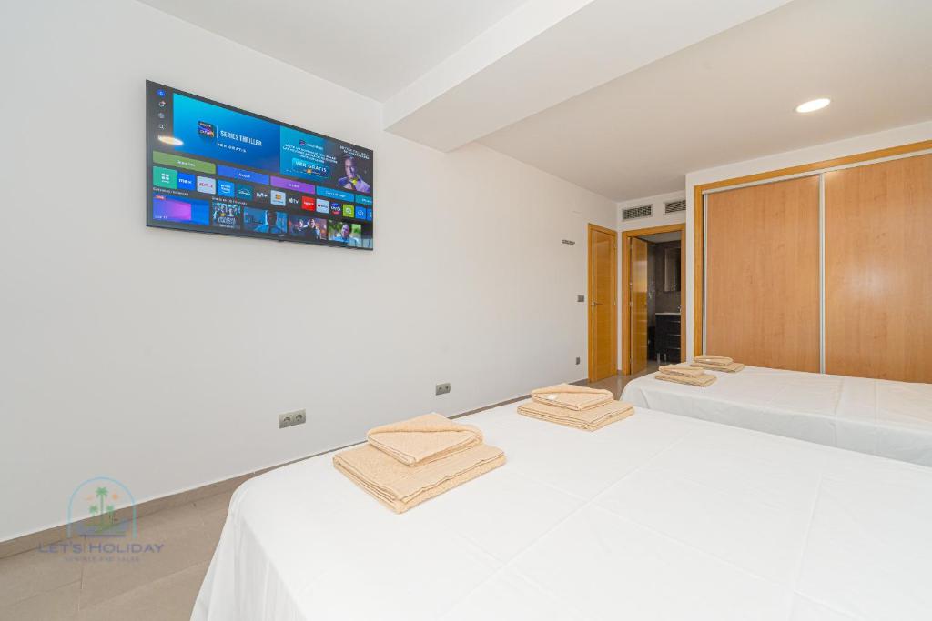 Postel nebo postele na pokoji v ubytování Villa Dolores Perfect Villa for Holidays