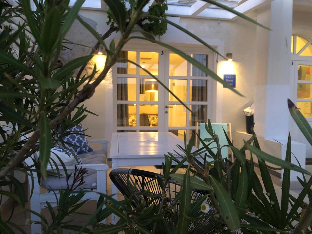 Posezení v ubytování VILLA IL BLU direkt am Meer