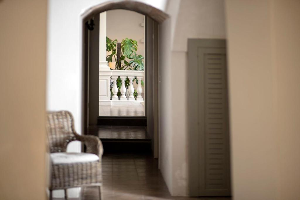 A seating area at Don Alfonso Dimora D'epoca
