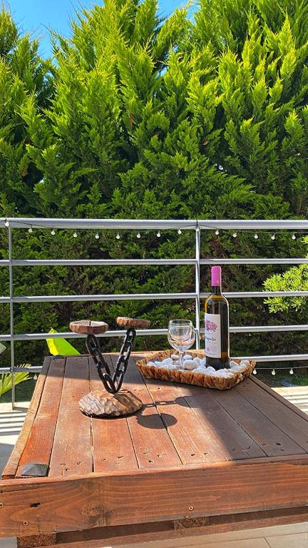 Balkón nebo terasa v ubytování Villa Kampou