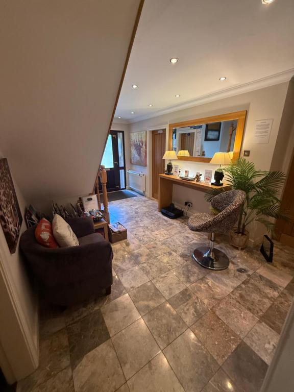 Posezení v ubytování Barncroft Luxury Bed & Breakfast