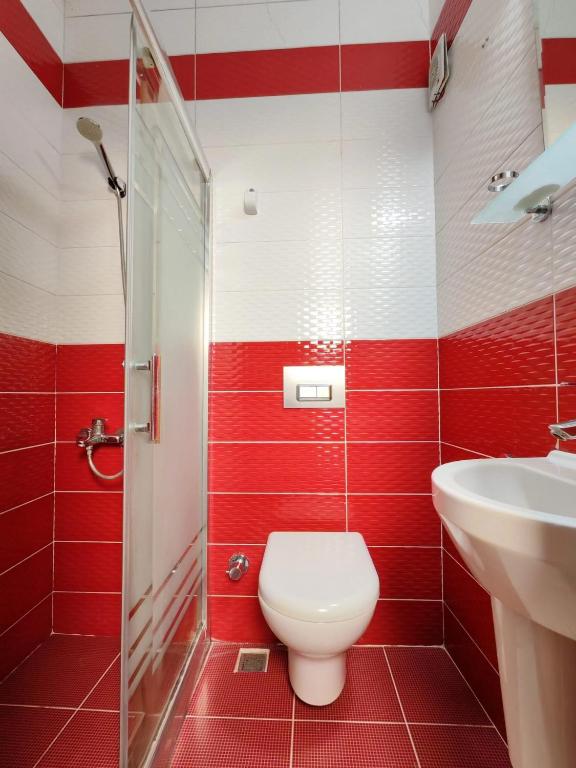 Koupelna v ubytování Sirkeci Emek Hotel